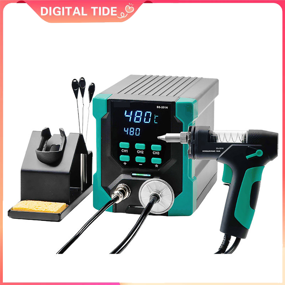SS-331NH ESD Cyfrowa Elektrycz – Desoldering Gun Vacuum Electric recenzja i cena