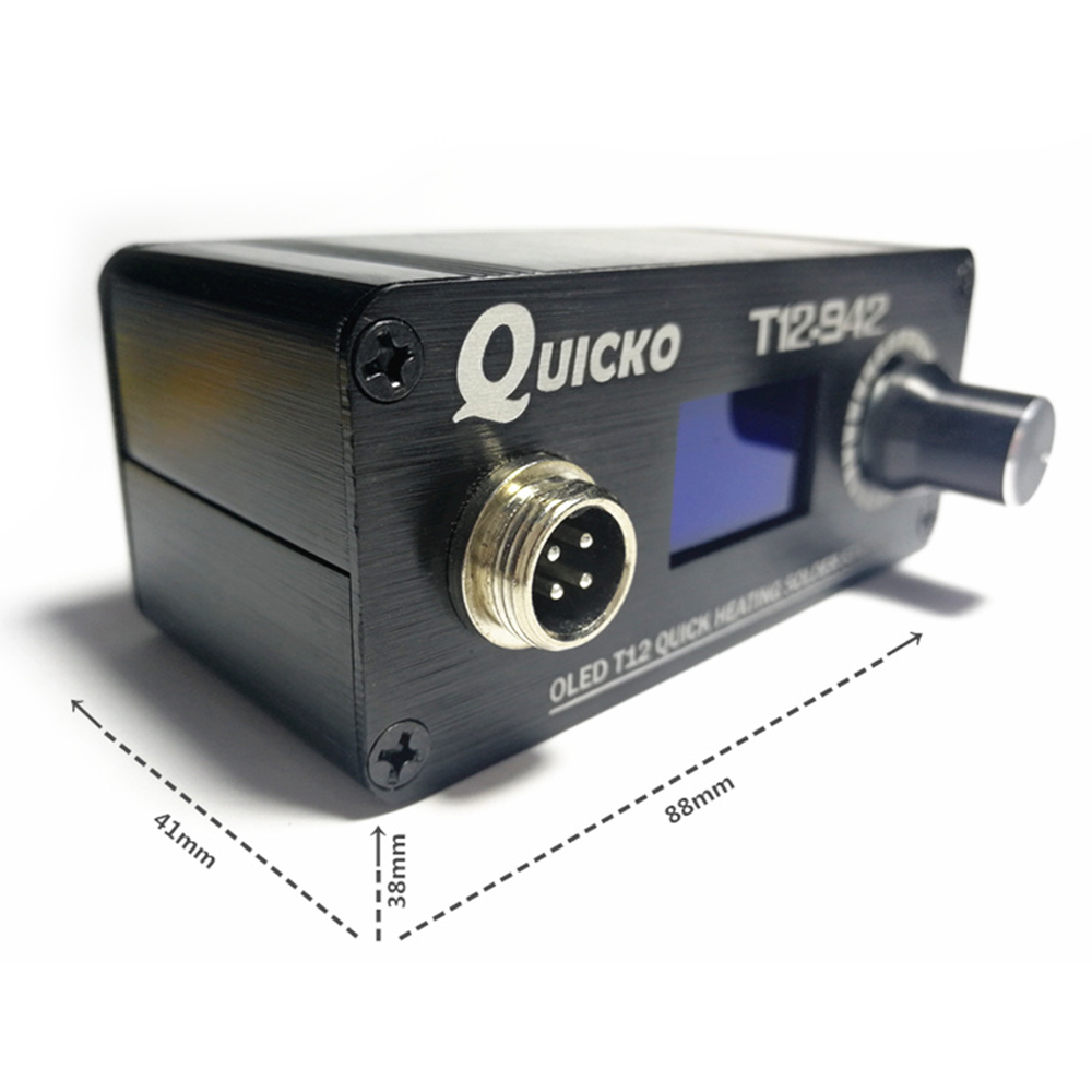 QUICKO MINI T12 STC OLED cyfro – Soldering Station T12 Oled recenzja i cena