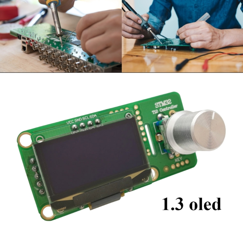 T12 cyfrowa stacja lutownicza  – Soldering Station T12 Oled recenzja i cena