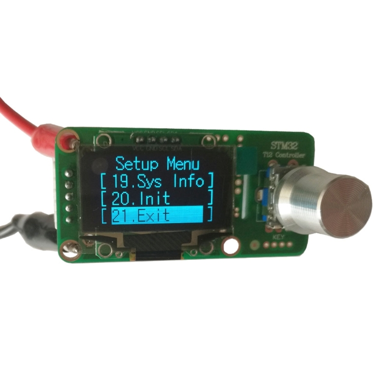 T12 cyfrowa stacja lutownicza  – Soldering Station T12 Oled recenzja i cena